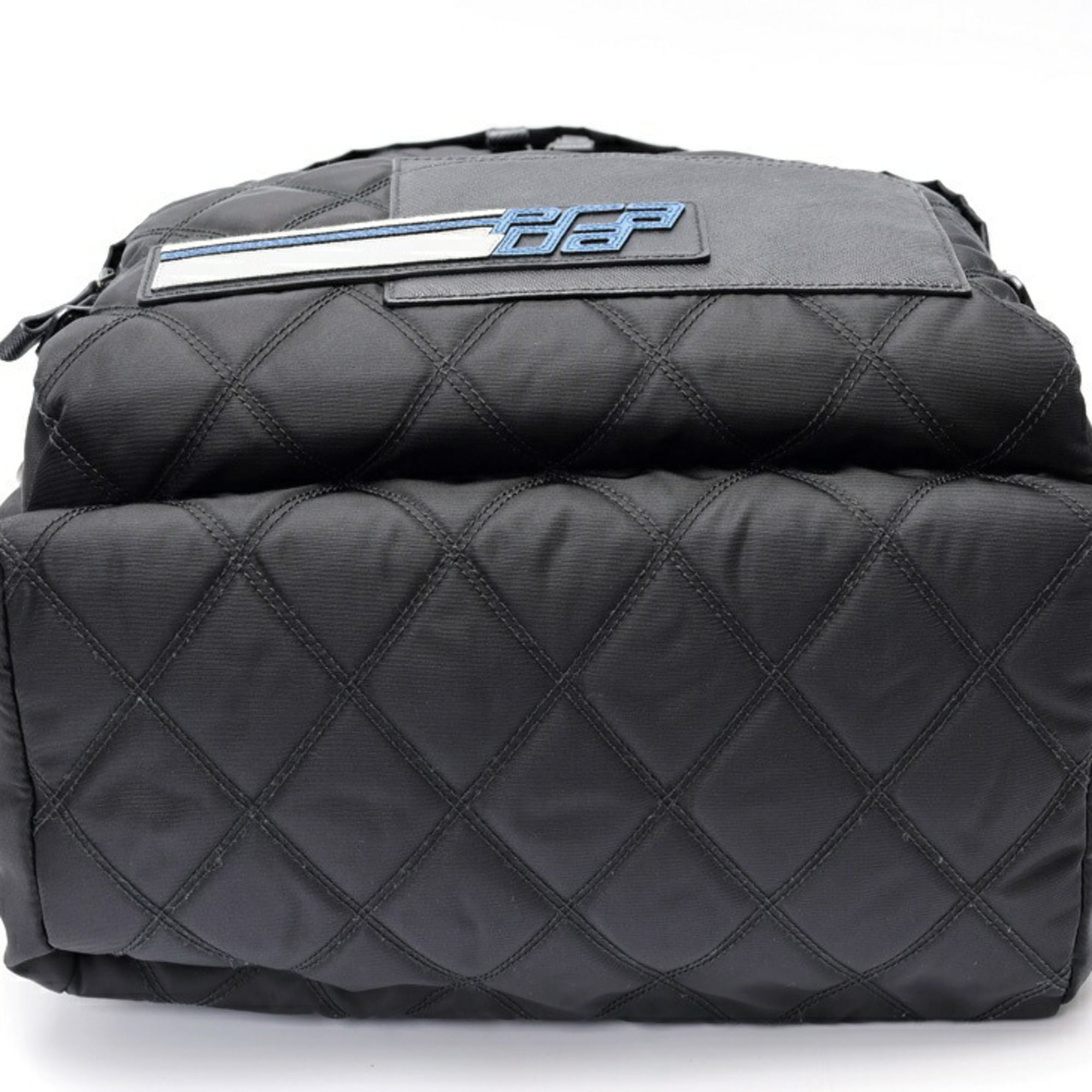 Prada Black Leather Backpack