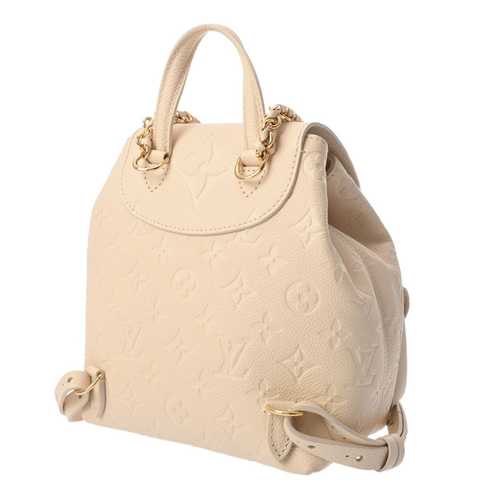 Louis Vuitton White Leather Backpack