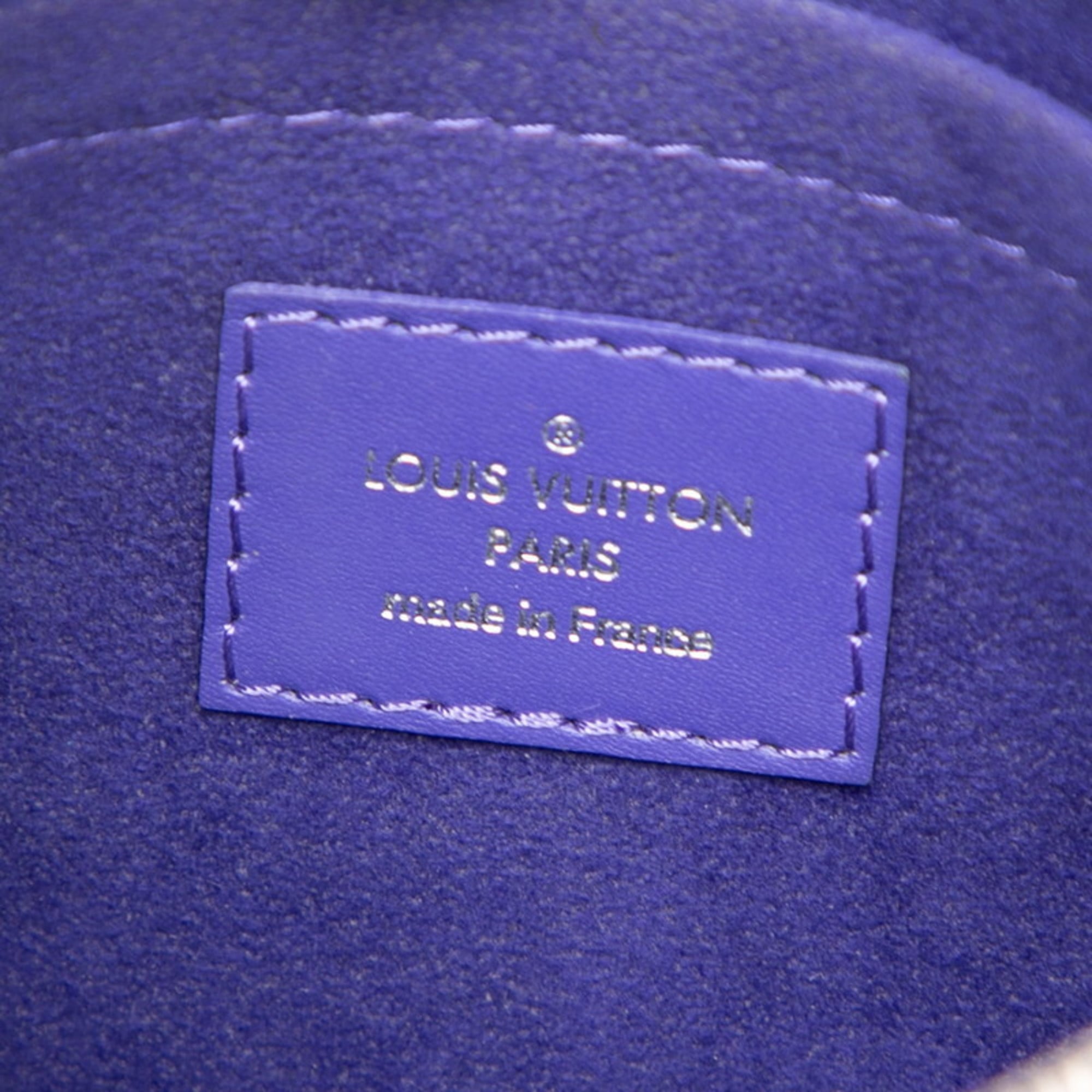 Louis Vuitton Figue Purple Epi Leather Pouch