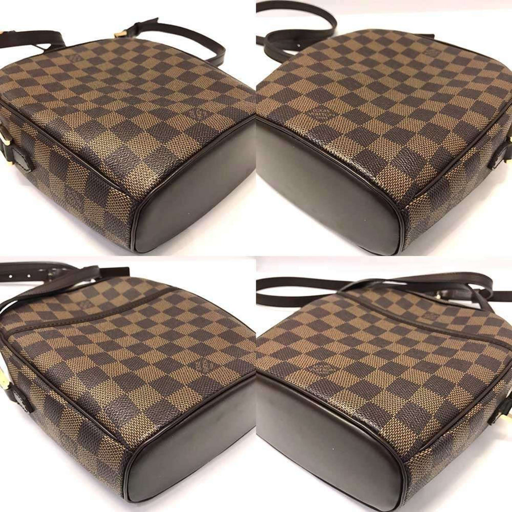 Louis Vuitton Damier Brown Damier Canvas Ebene Pochette Shoulder Bag