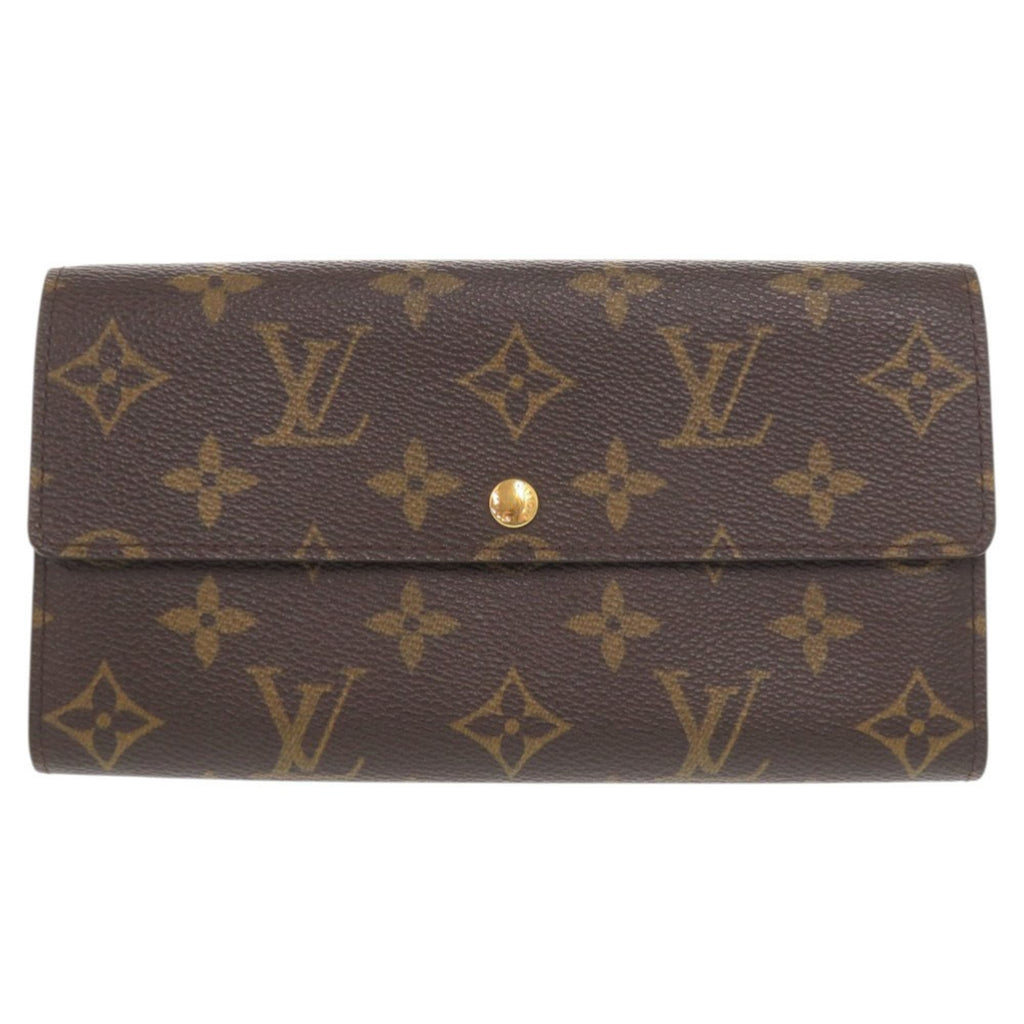 Louis Vuitton Brown Monogram Monogram Long Wallet