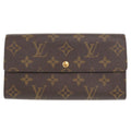 Louis Vuitton Brown Monogram Monogram Long Wallet