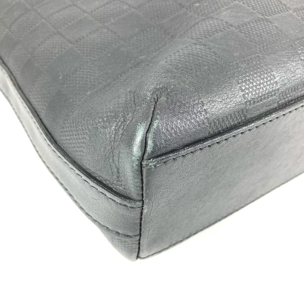 Louis Vuitton Black Galle Onyx Damier Infini Messenger Bag Shoulder Bag