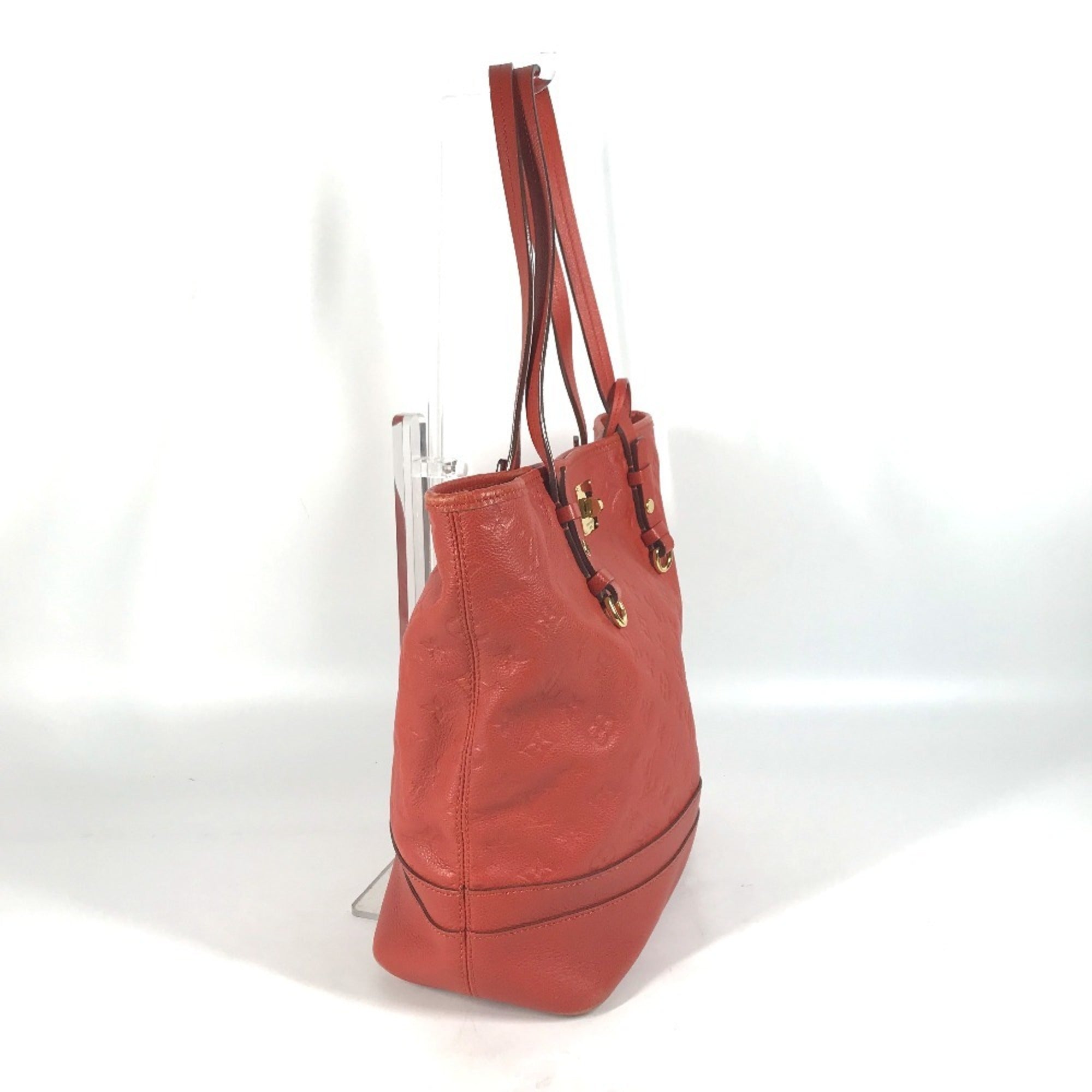 Louis Vuitton Monogram Empreinte Red Color Monogram Empreinte Shoulder Bag Tote Bag