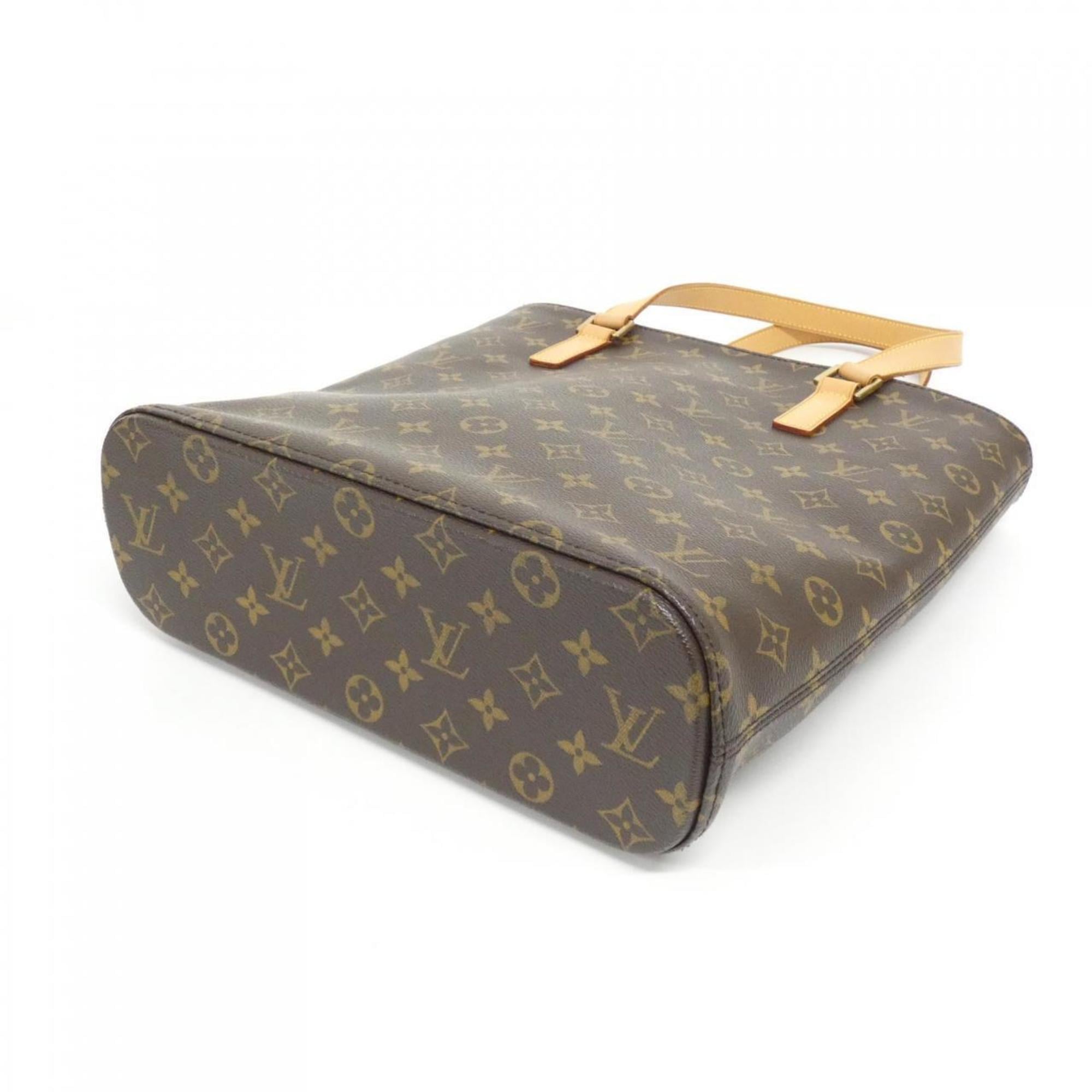 Louis Vuitton Marron Coated Canvas Handbag