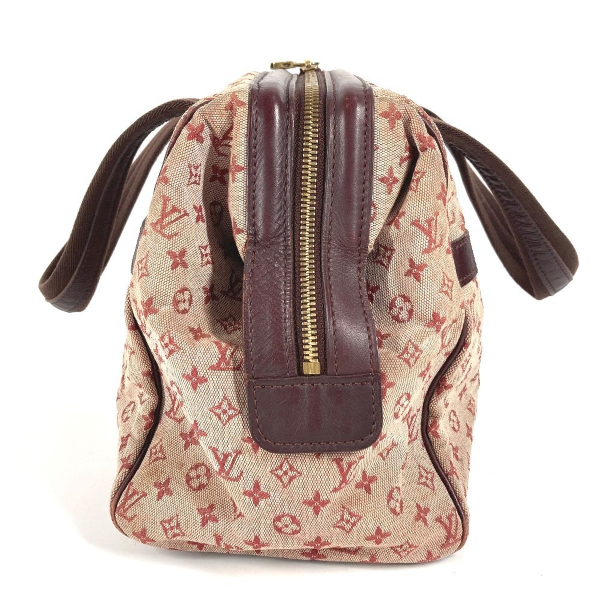Louis Vuitton Cerise Monogram Red Color Monogram Mini Boston Bag Handbag