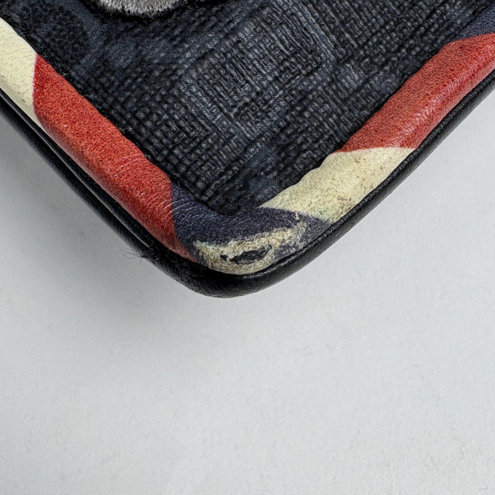 Gucci Black Leather Coated Canvas (Pre-Owned)