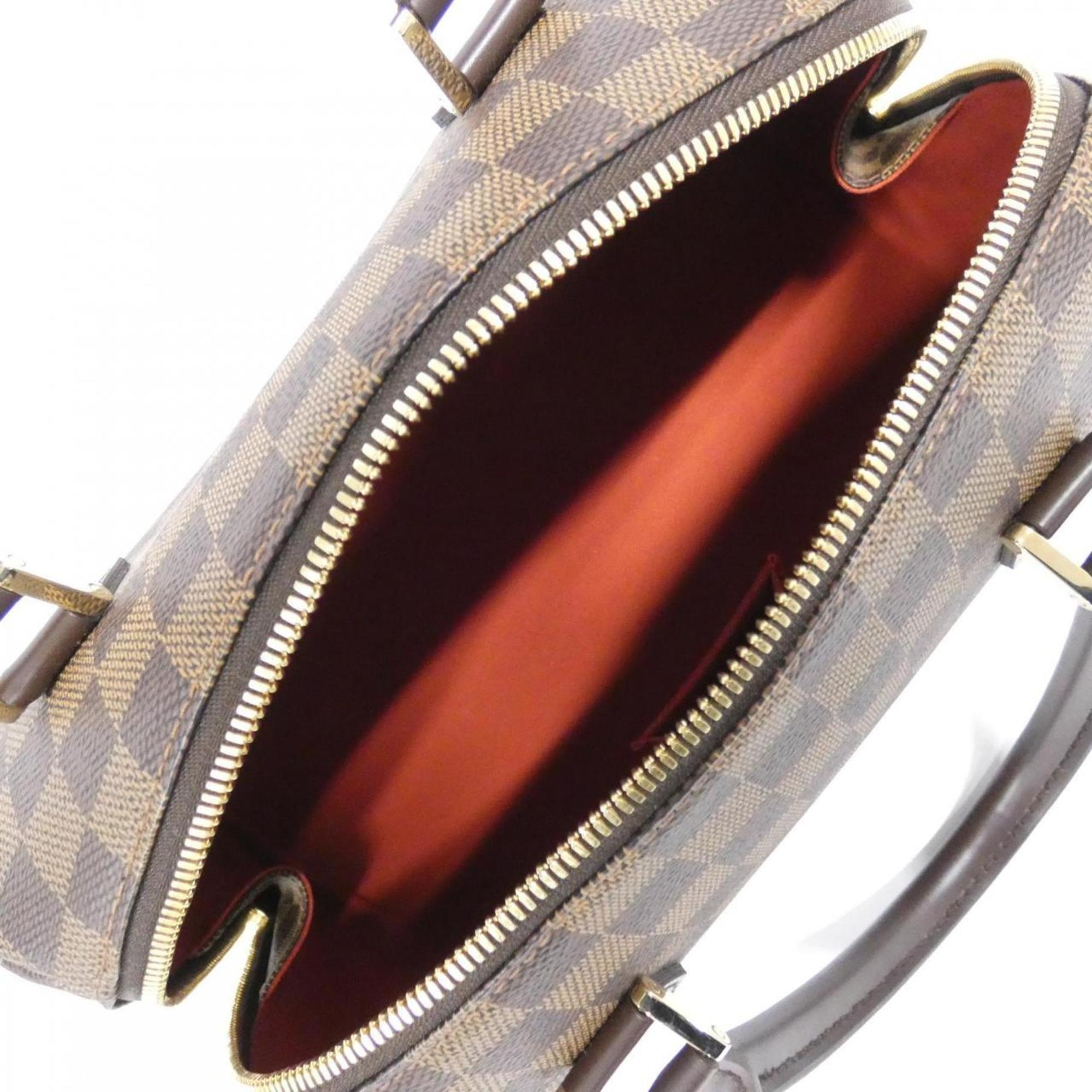 Louis Vuitton Brown Coated Canvas Handbag