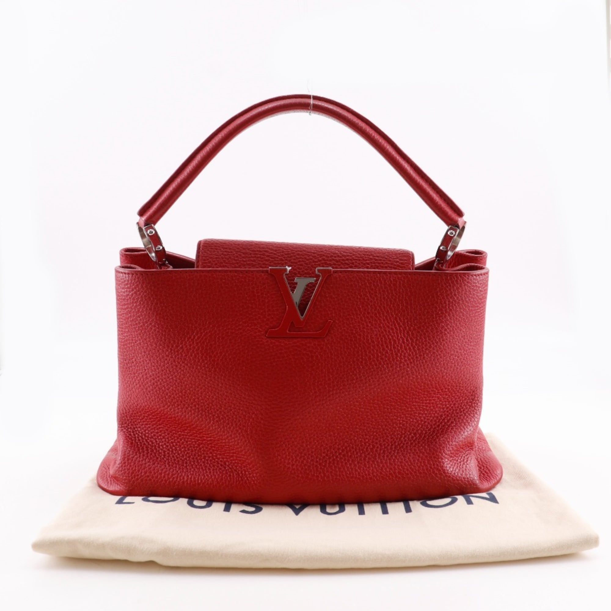 Louis Vuitton Red Color Handbag