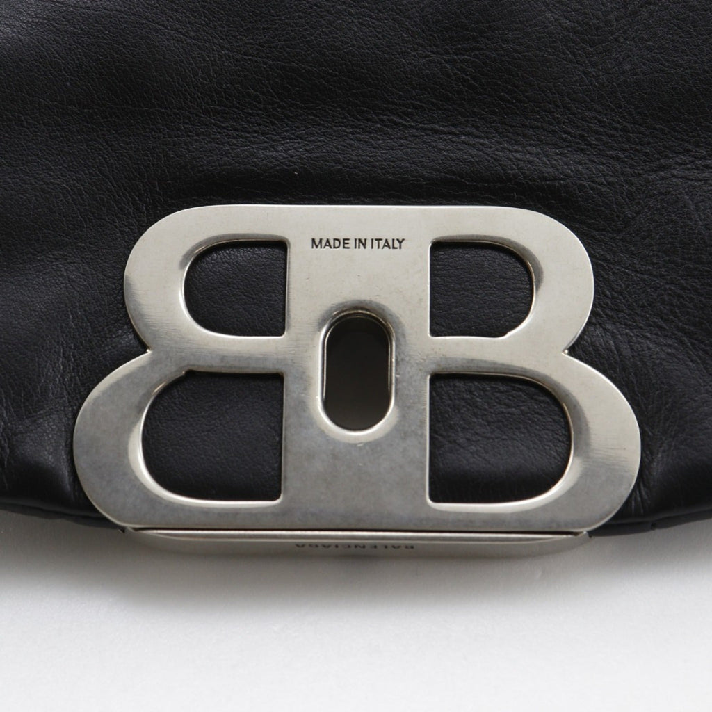 Balenciaga Black Leather Shoulder