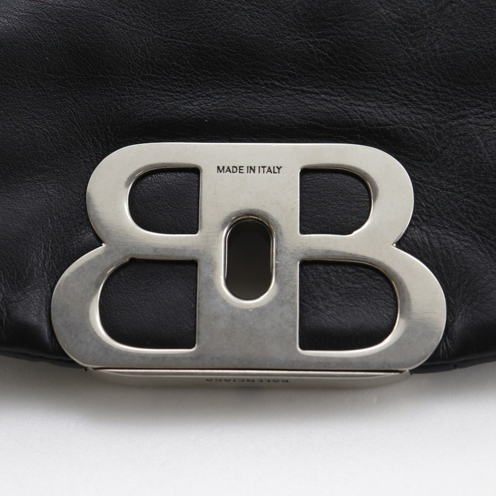 Balenciaga Black Leather Shoulder