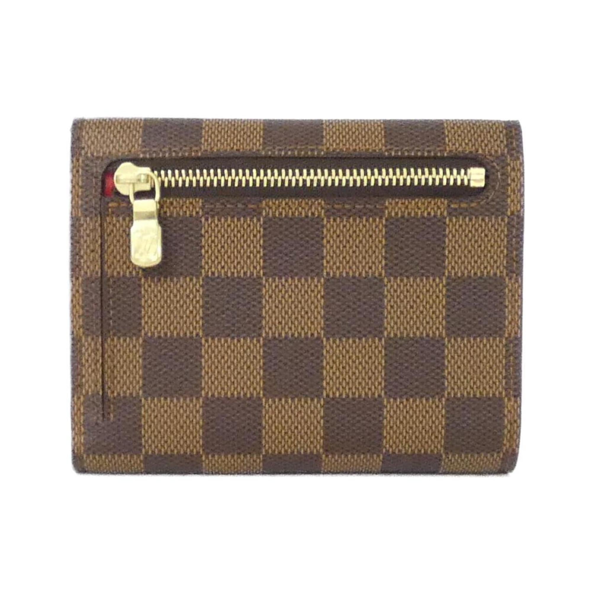 Louis Vuitton Ebene Coated Canvas Wallet (Tri-Fold)