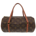 Louis Vuitton Brown Monogram Canvas Handbag