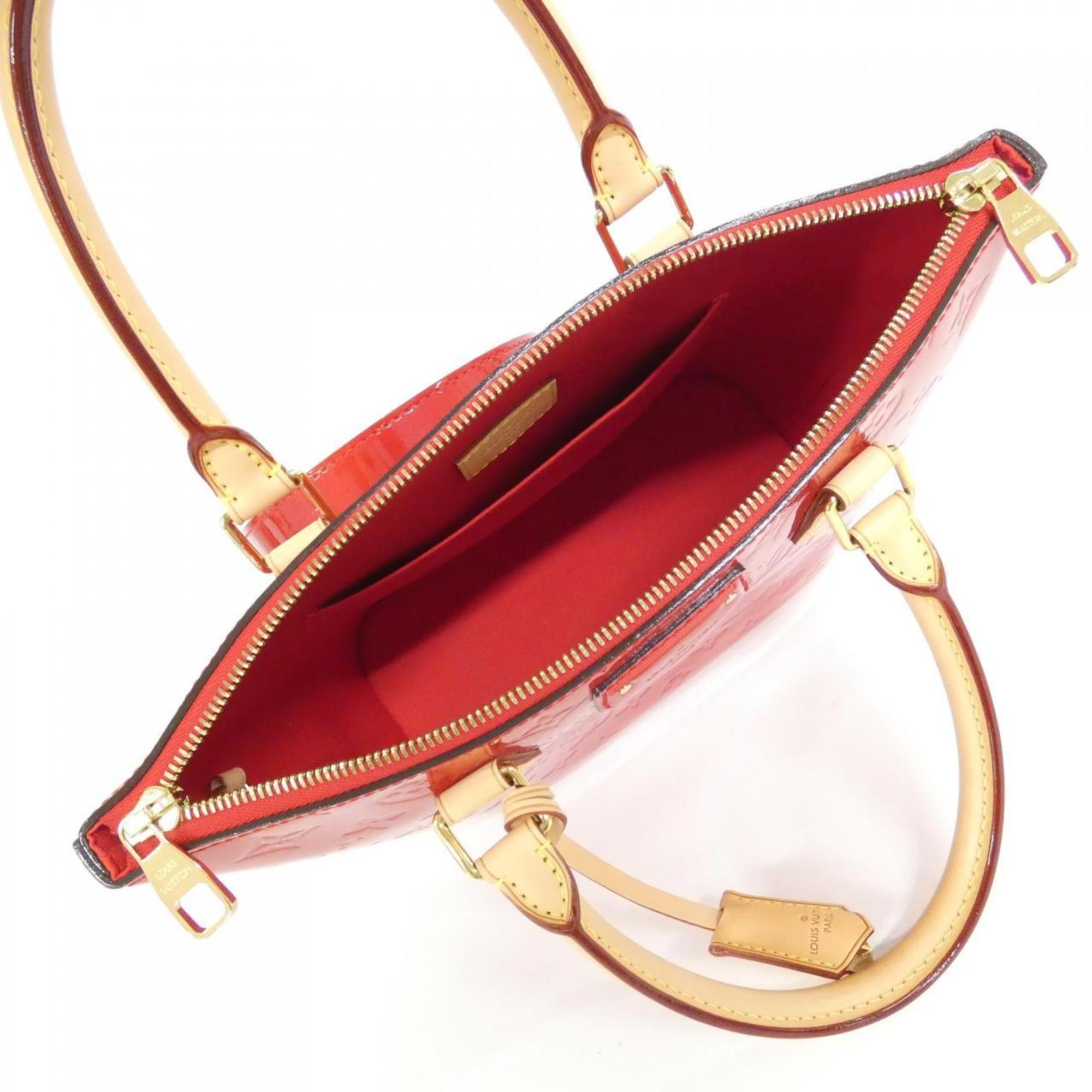 Louis Vuitton Vernis Cerise Monogram Vernis Handbag