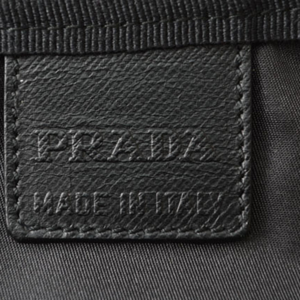 Prada Black Vela Nylon Pouch