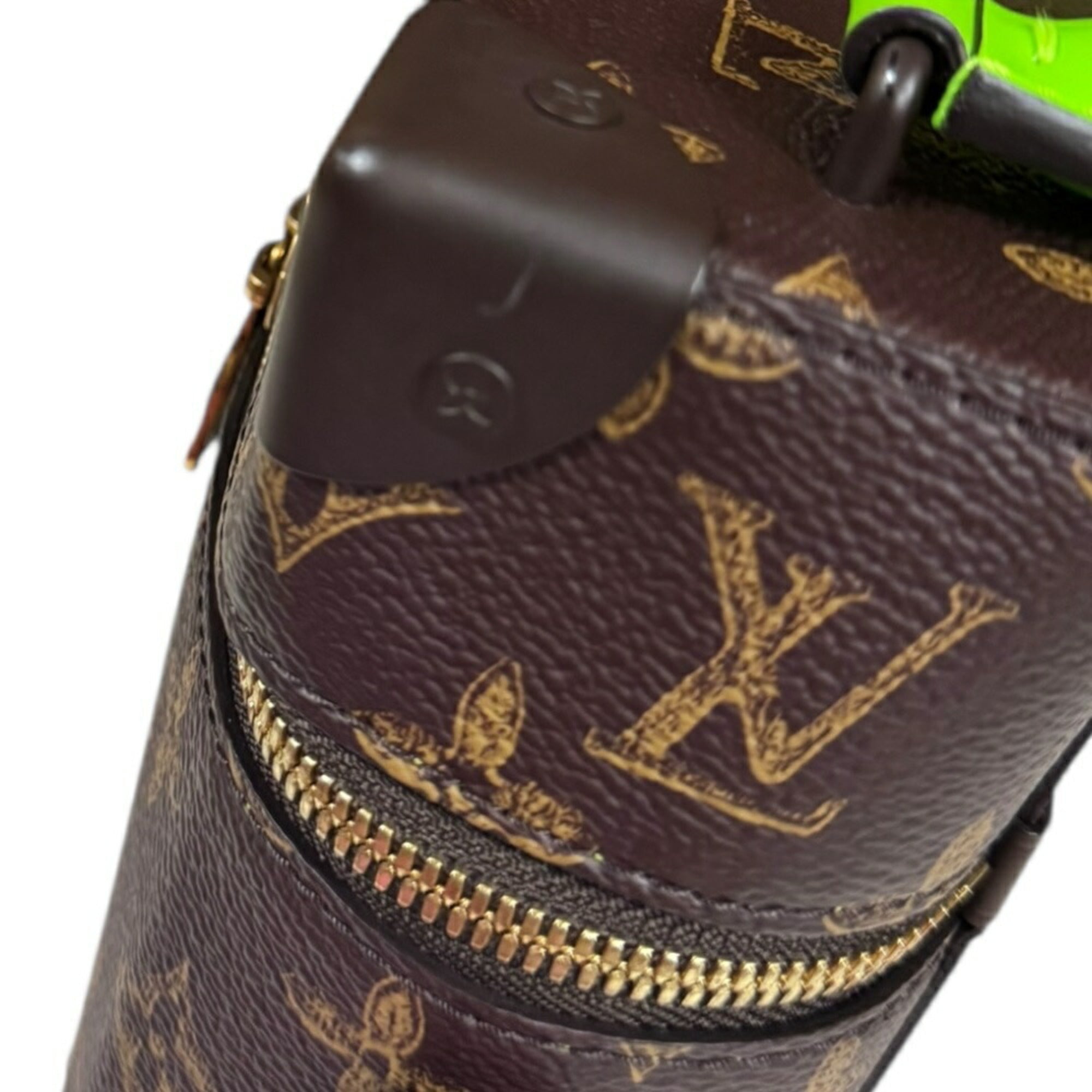 Louis Vuitton Monogram Brown Green Monogram Shoulder Bag