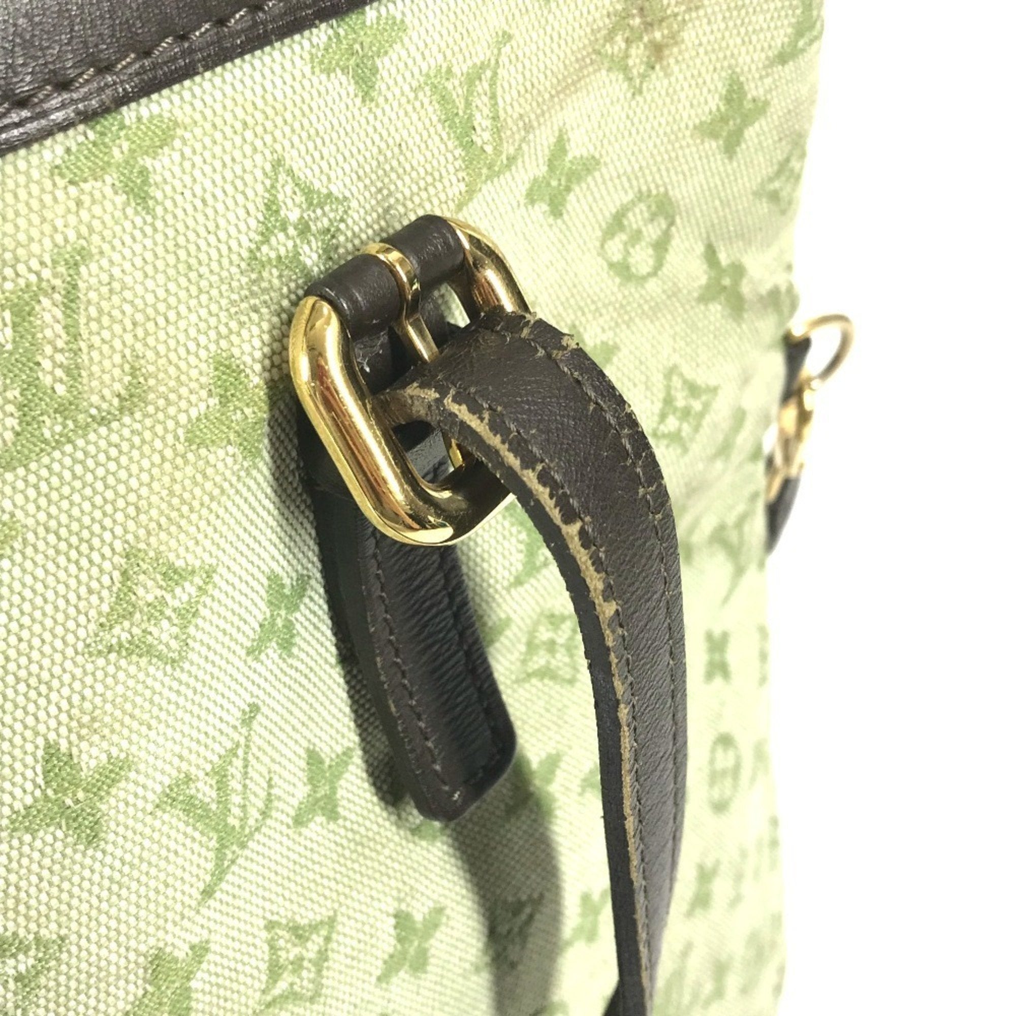 Louis Vuitton Galle Khaki Monogram Monogram Mini Handbag Shoulder Bag Tote Bag