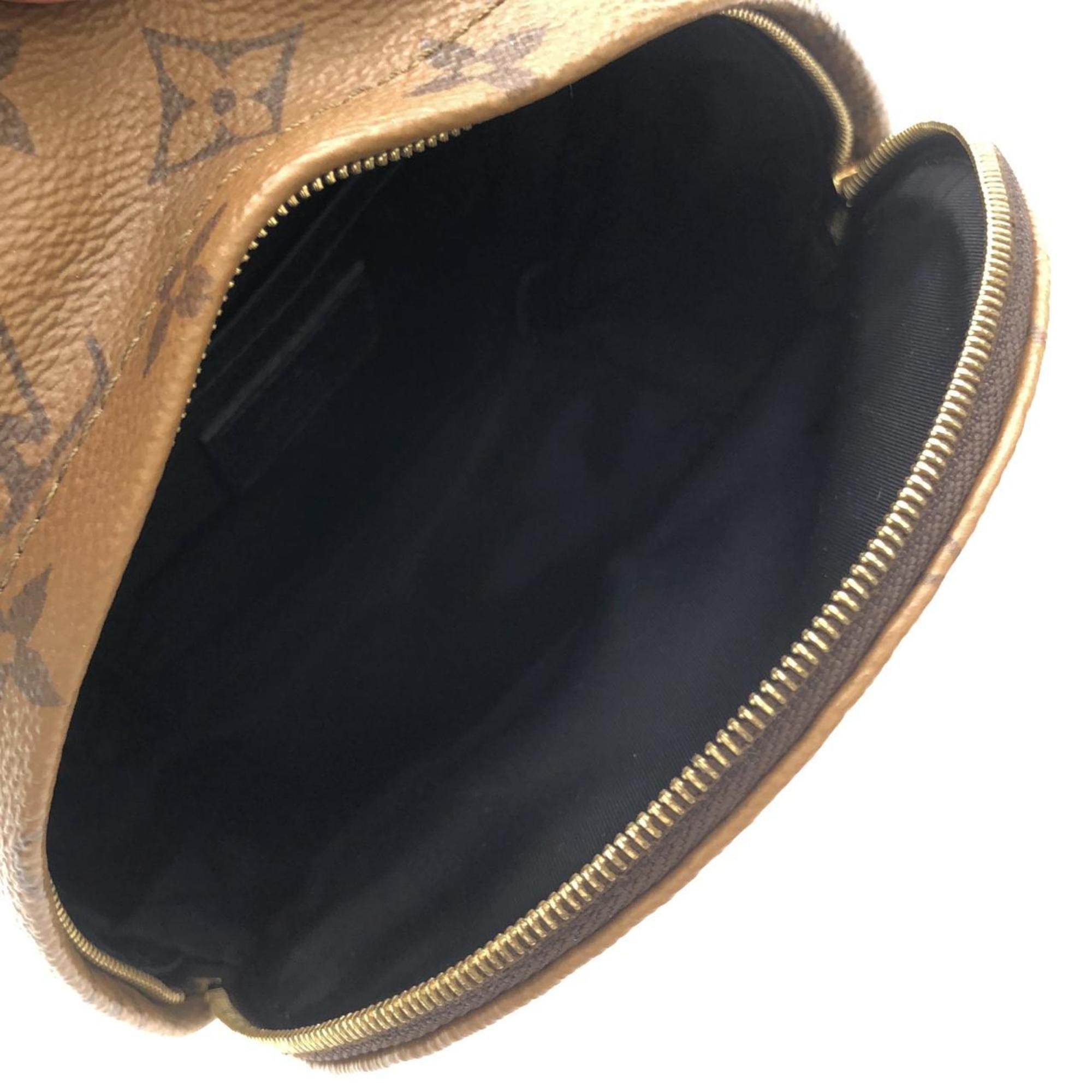 Louis Vuitton Brown Coated Canvas Backpack