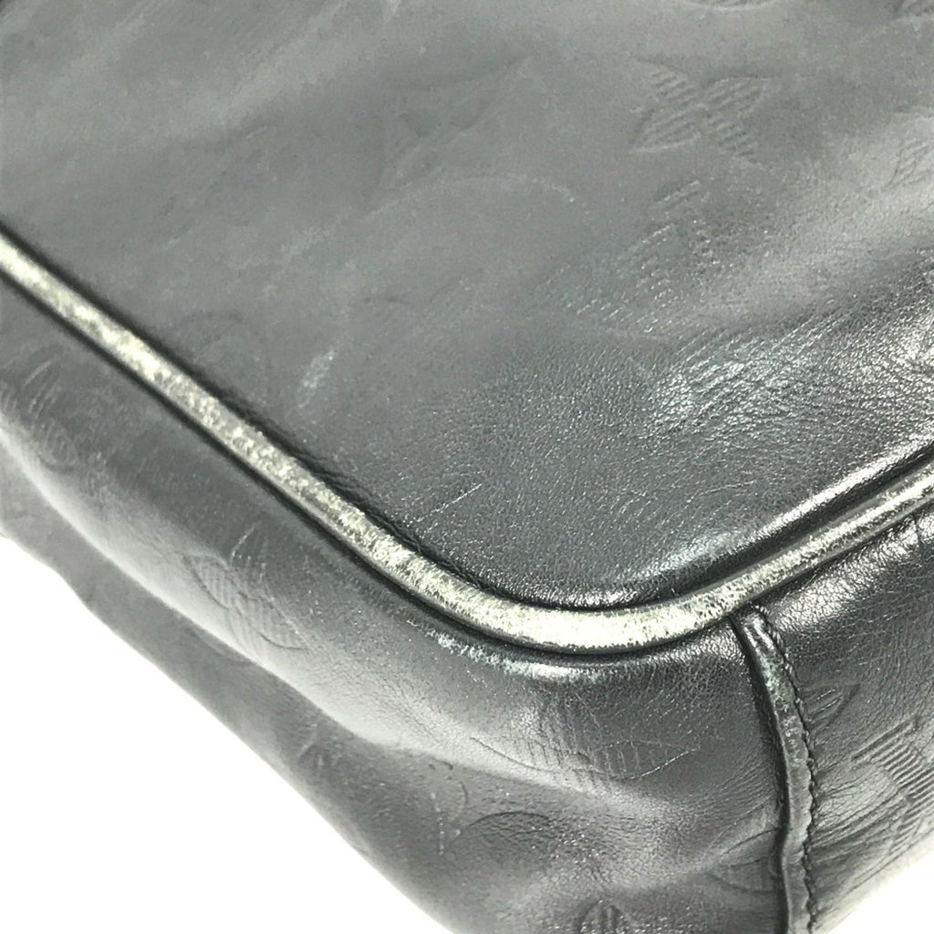 Louis Vuitton Monogram Shadow Black Galle Monogram Shadow Pochette Shoulder Bag