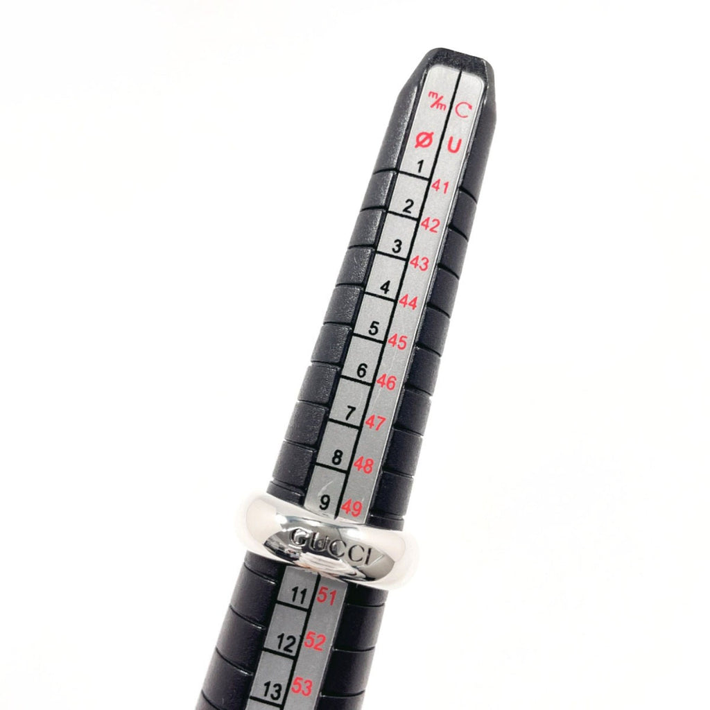 Gucci Silver Silver 925 Band Ring (Pre-Owned)