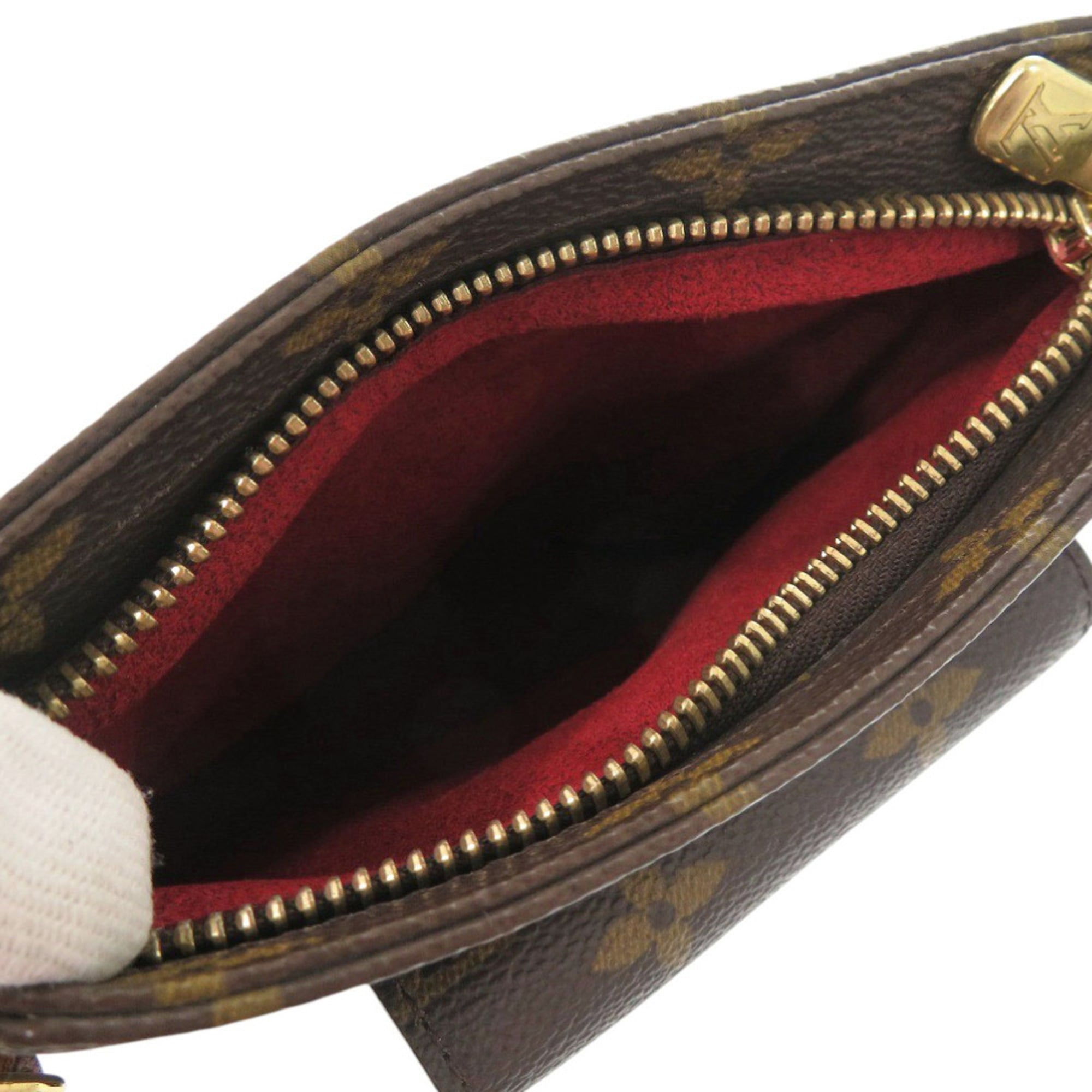 Louis Vuitton Brown Monogram Pouch