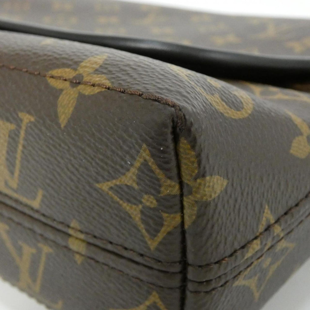 Louis Vuitton Marron Coated Canvas Shoulder Bag