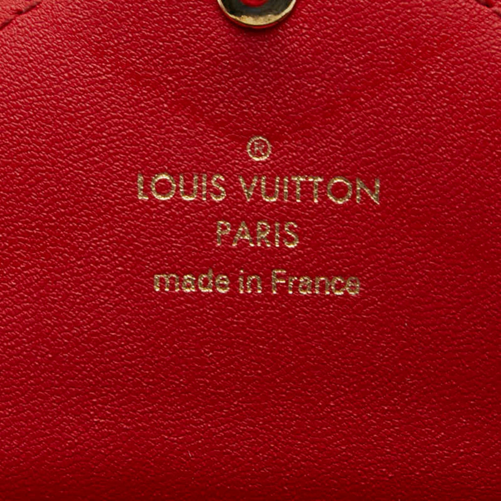 Louis Vuitton Monogram Brown Red Color Pvc Leather Pochette