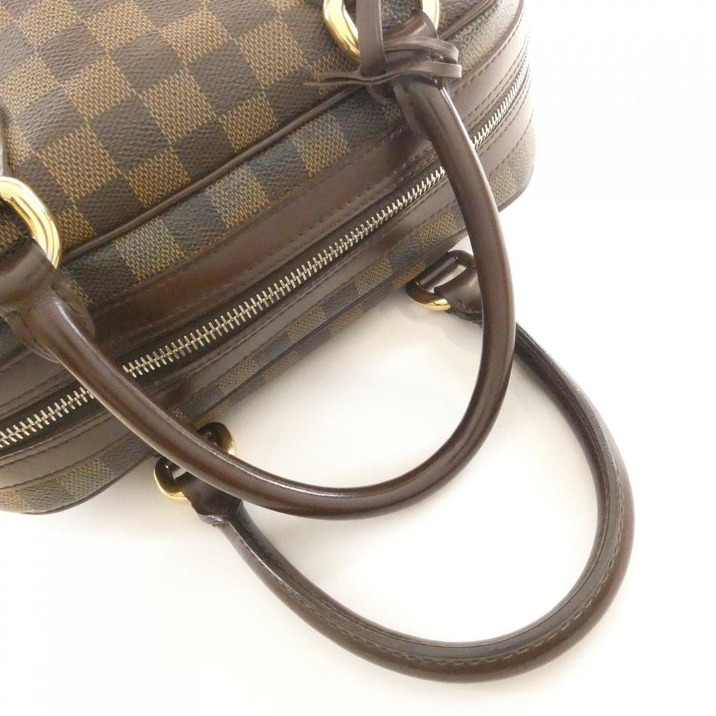 Louis Vuitton Brown Coated Canvas Handbag
