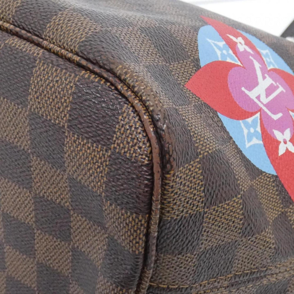 Louis Vuitton Ebene Coated Canvas Handbag Pouch