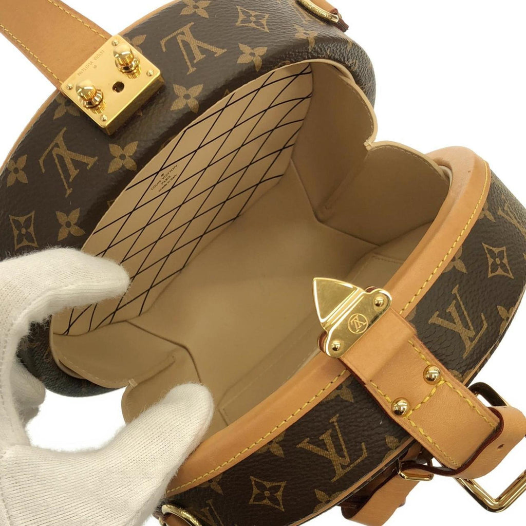 Louis Vuitton Marron Coated Canvas Handbag