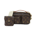 Louis Vuitton Marron Coated Canvas Shoulder Bag