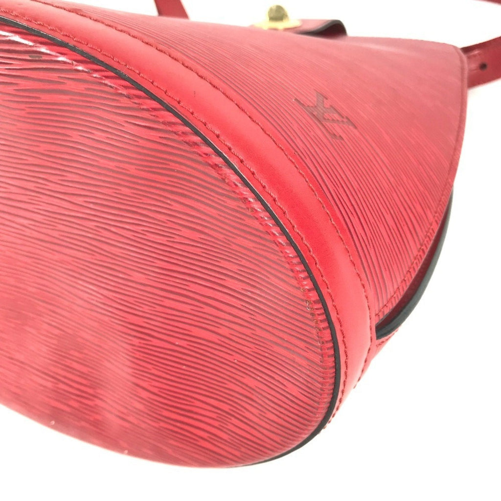 Louis Vuitton Castilian Red Red Color Epi Leather Shoulder Bag