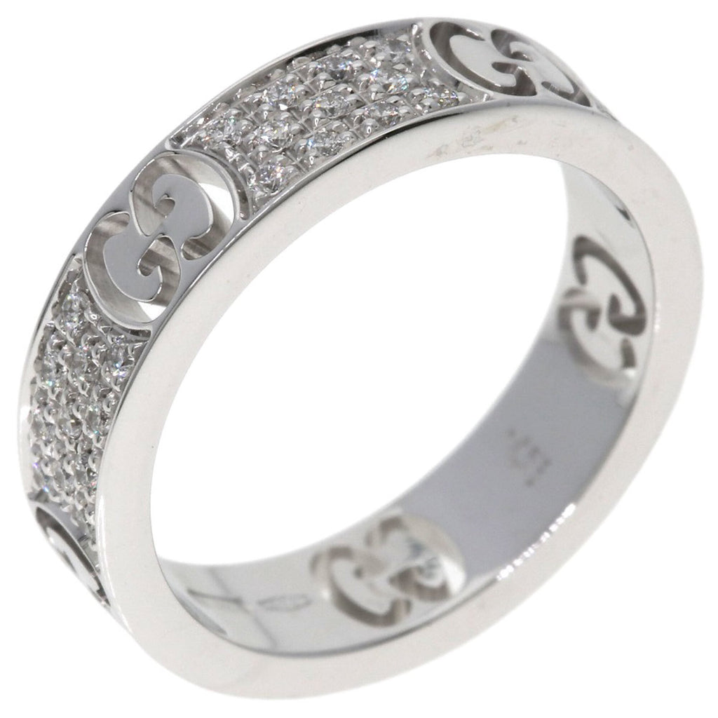 Gucci White Gold (18K) Band Ring (Pre-Owned)