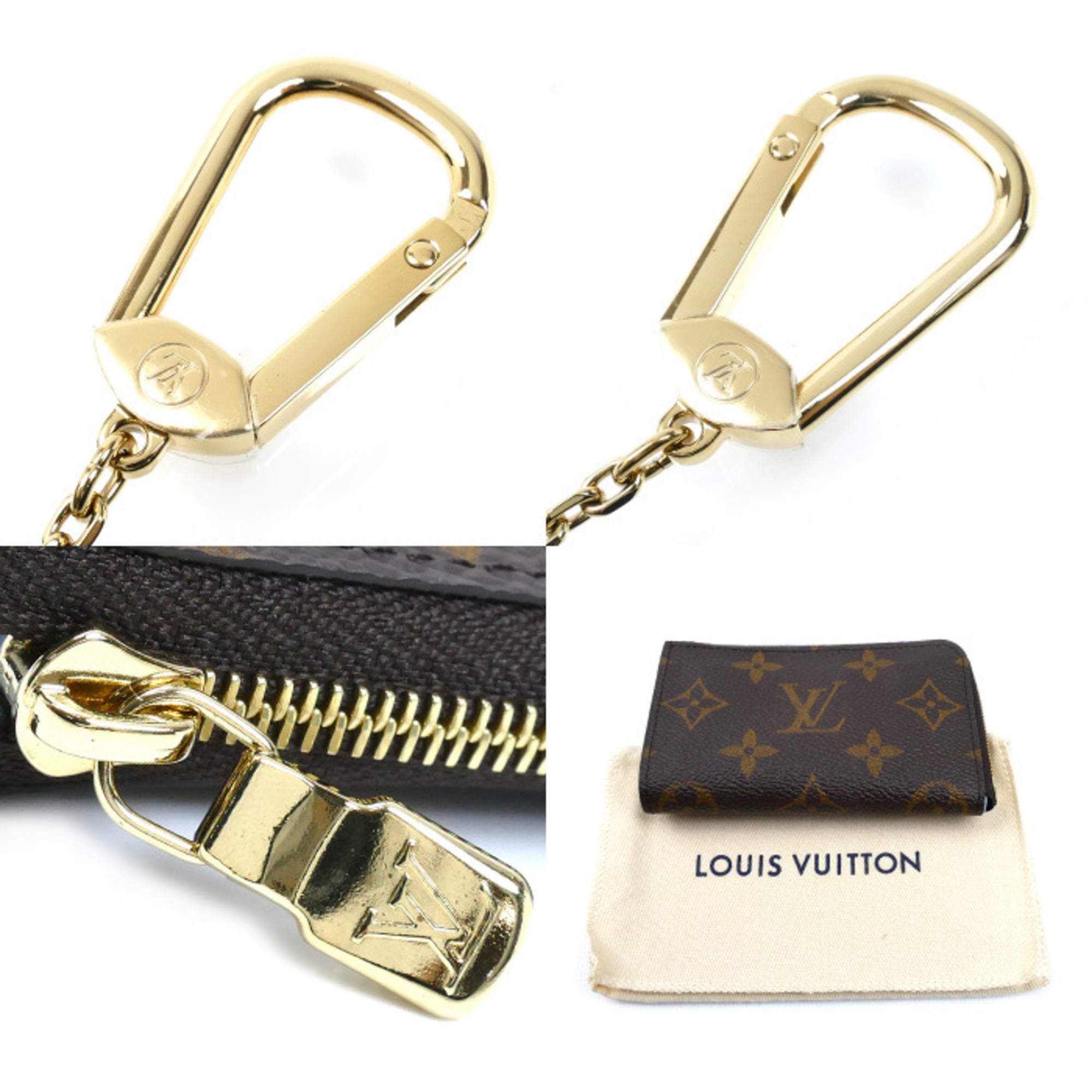 Louis Vuitton Brown Monogram Coin Purse/Coin Case