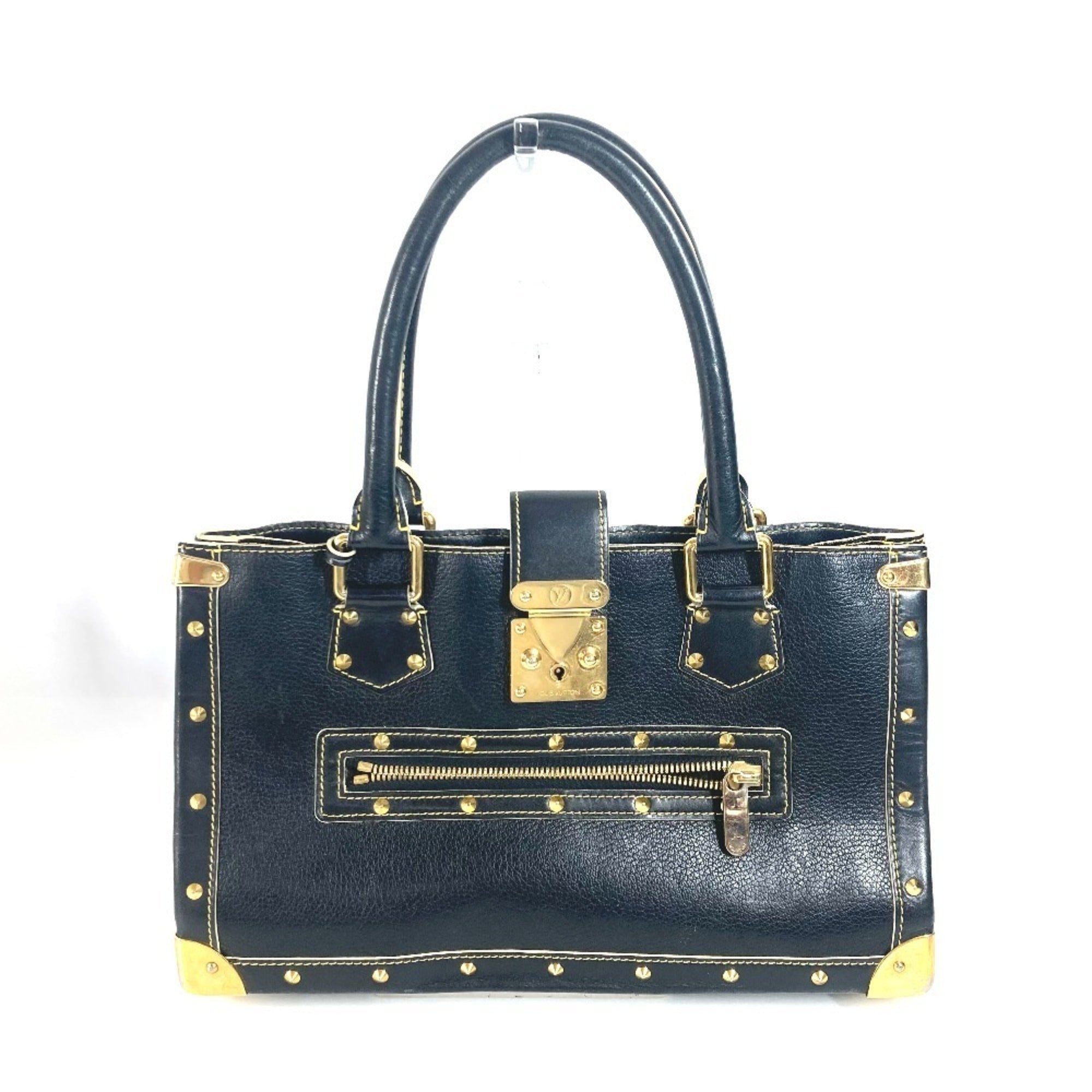 Louis Vuitton Suhali Black Suhali Leather Shoulder Bag Tote Bag