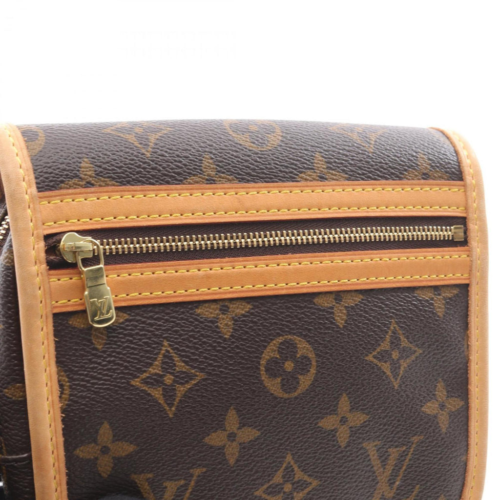 Louis Vuitton Brown Coated Canvas Leather Fanny Pack
