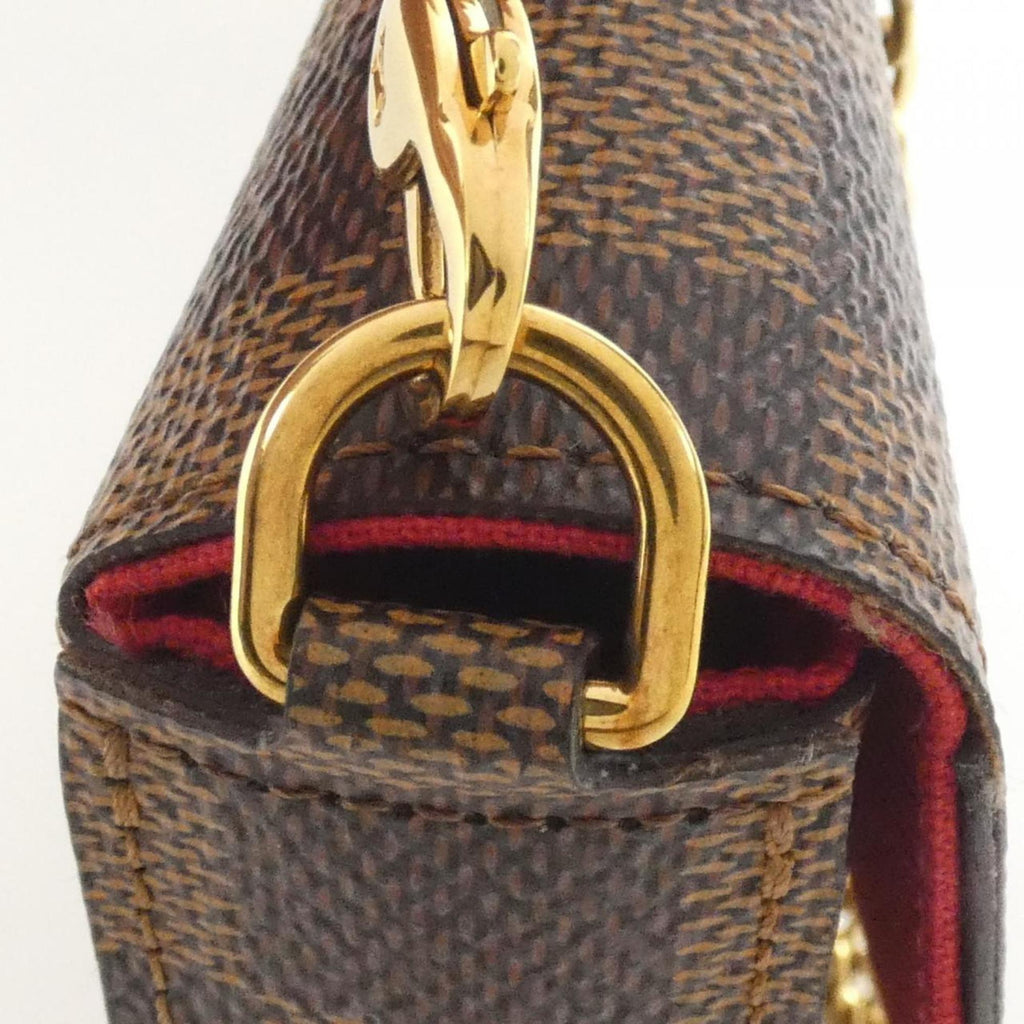 Louis Vuitton Ebene Coated Canvas Pochette Shoulder Bag