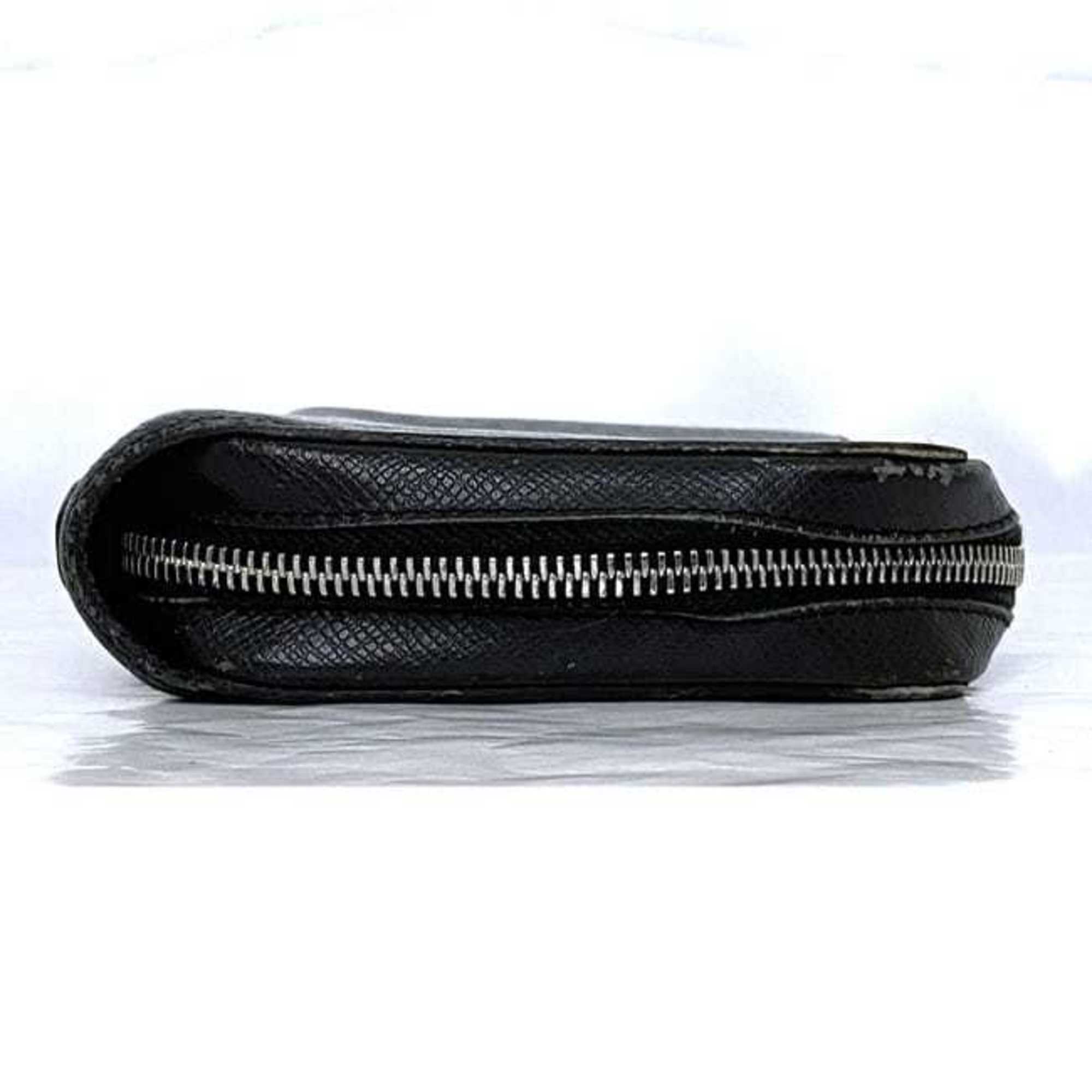 Louis Vuitton Ardoise Black Taiga Leather Long Wallet