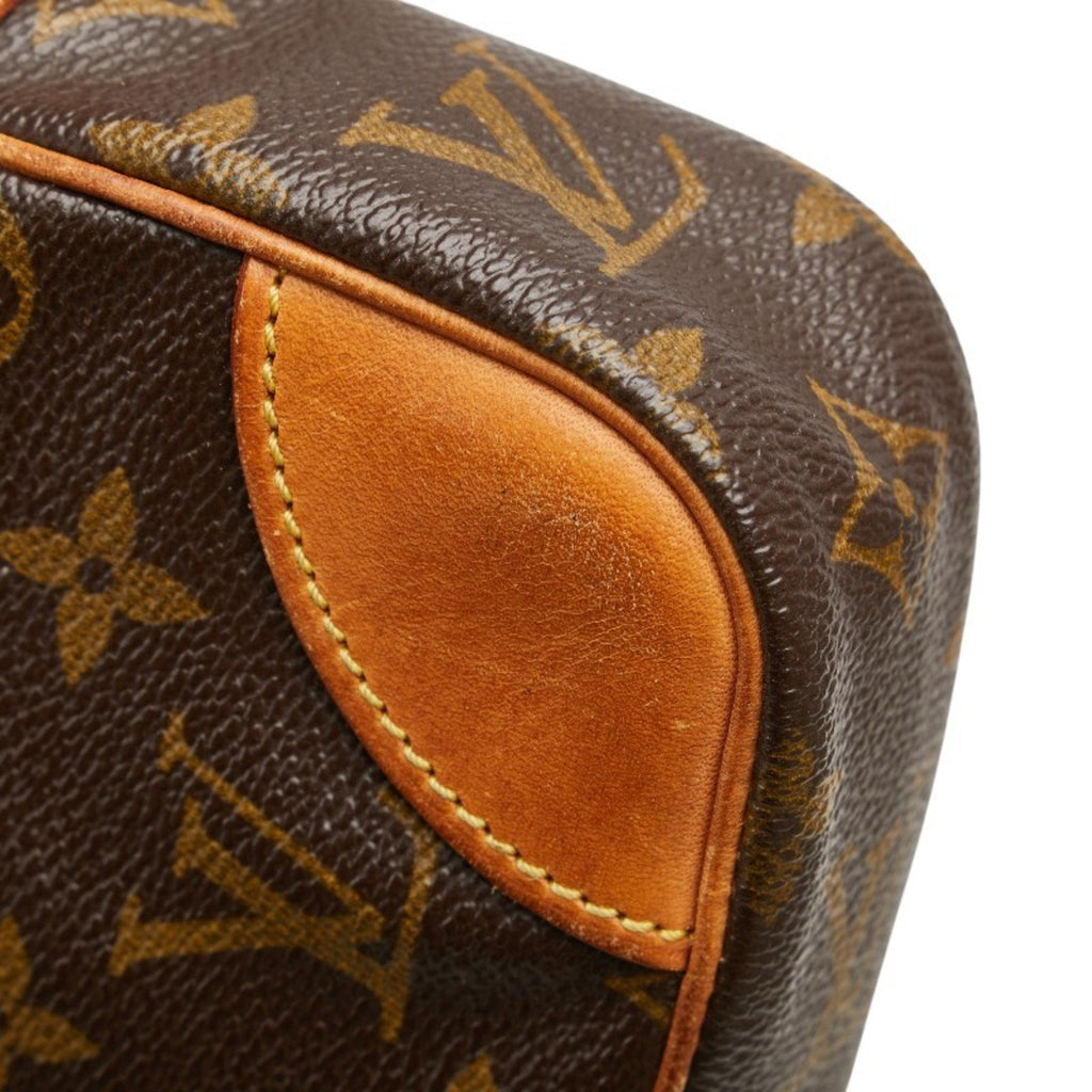 Louis Vuitton Brown Pvc Leather Clutch Bag Handbag