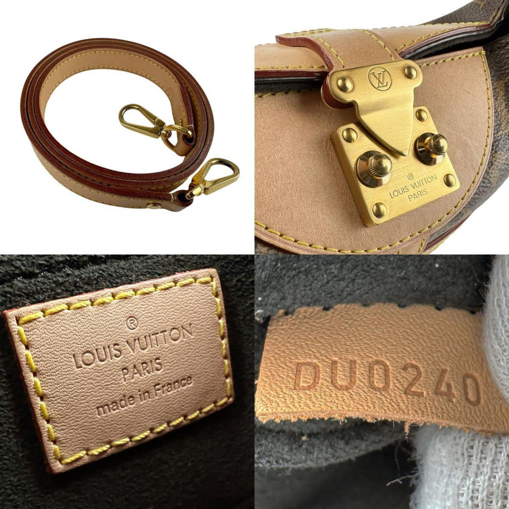 Louis Vuitton Brown Monogram Canvas Handbag Shoulder Bag