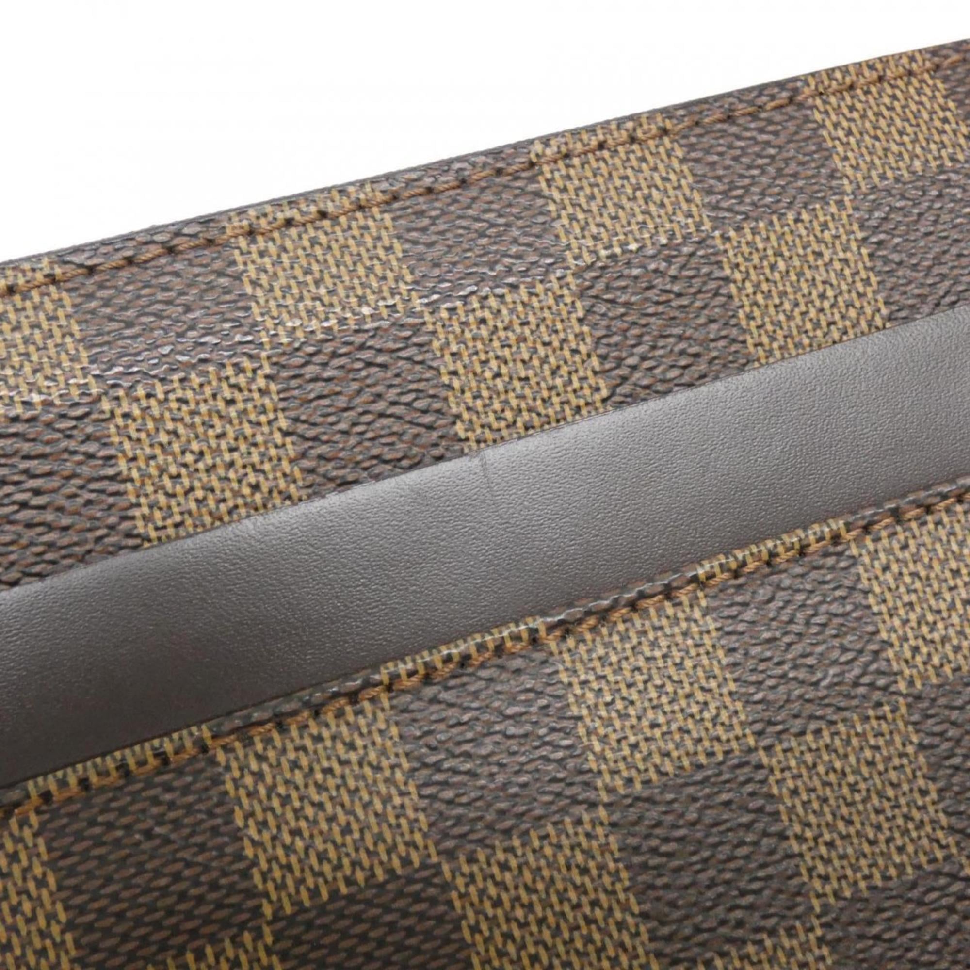 Louis Vuitton Damier Ebene Coated Canvas Handbag
