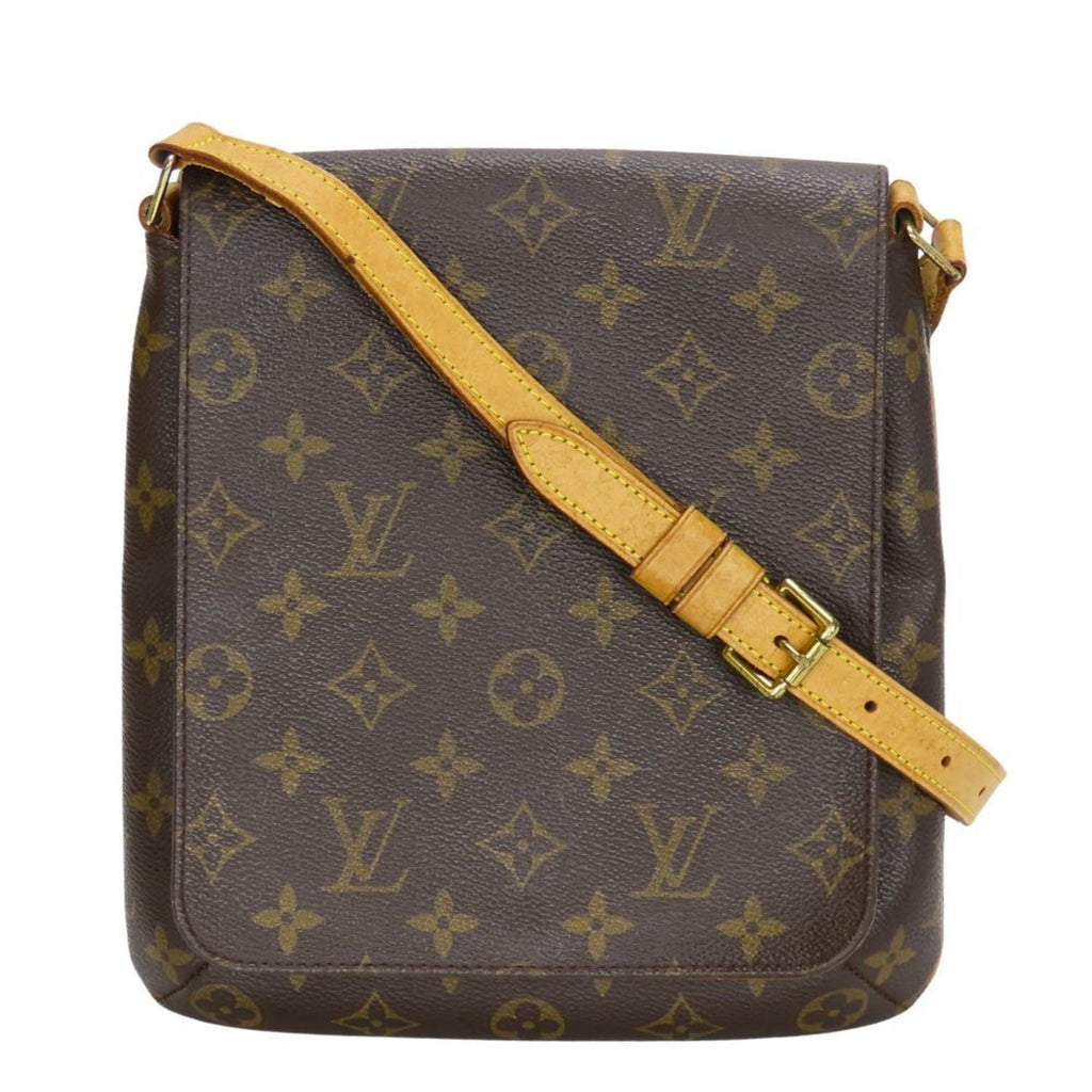 Louis Vuitton Monogram Brown Monogram Leather Shoulder Bag