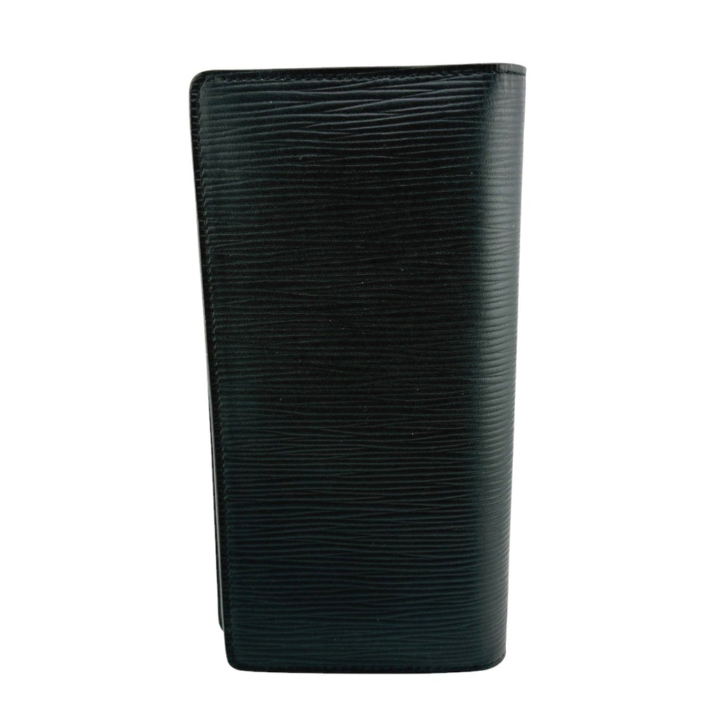 Louis Vuitton Black Noir Epi Leather Long Wallet