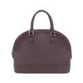 Louis Vuitton Parnassea Violet Leather Handbag