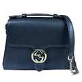 Gucci Black Leather Shoulder Bag (Pre-Owned)
