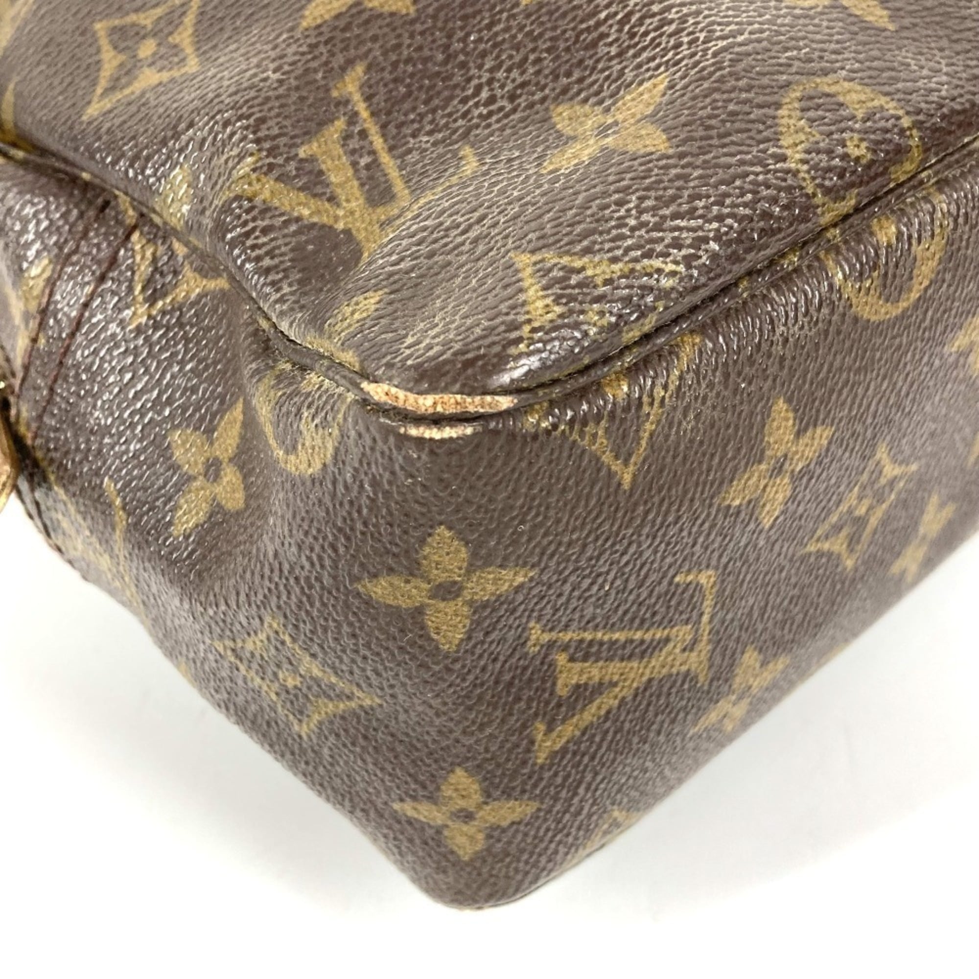 Louis Vuitton Brown Monogram Clutch Bag Pouch