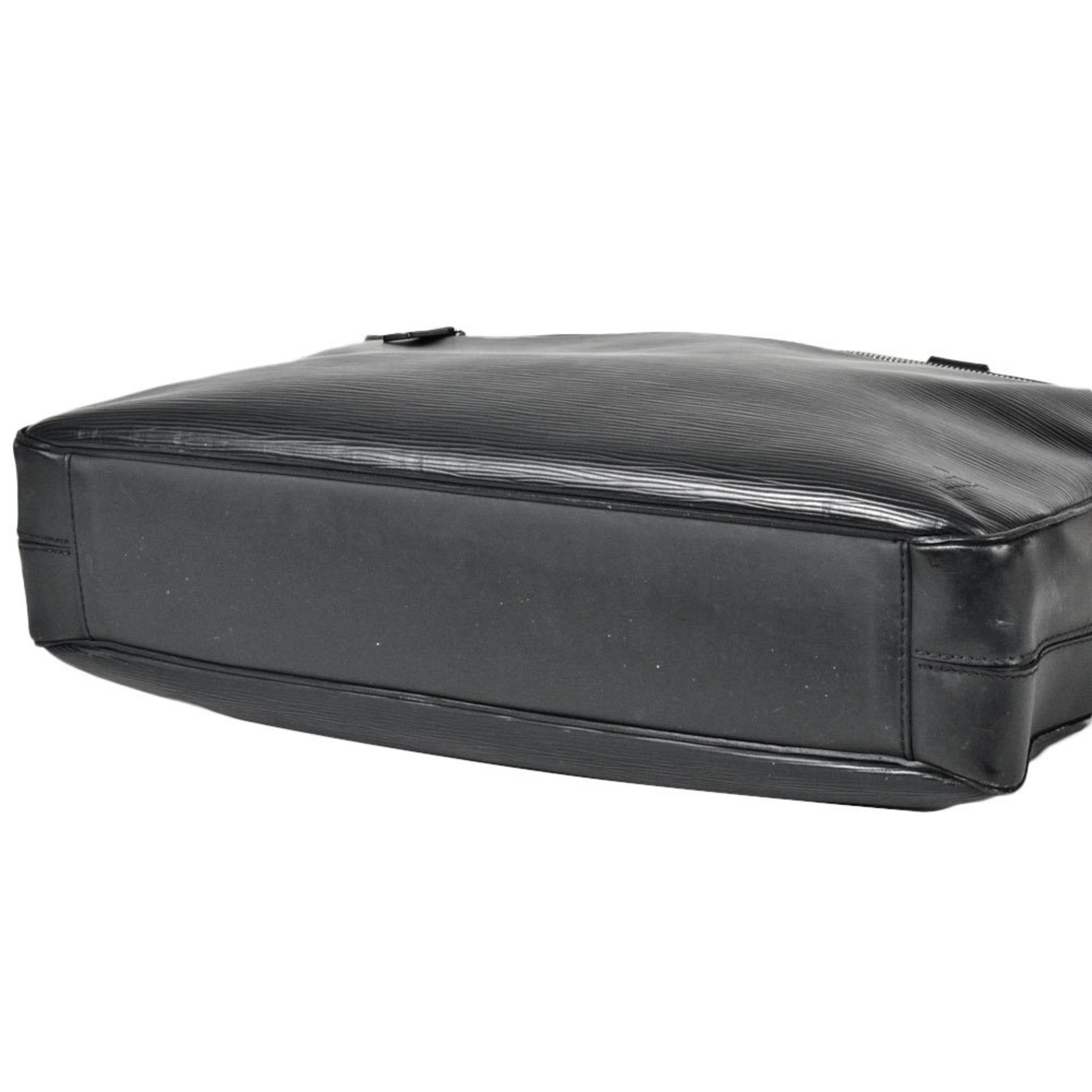 Louis Vuitton Black Noir Epi Leather Shoulder Bag