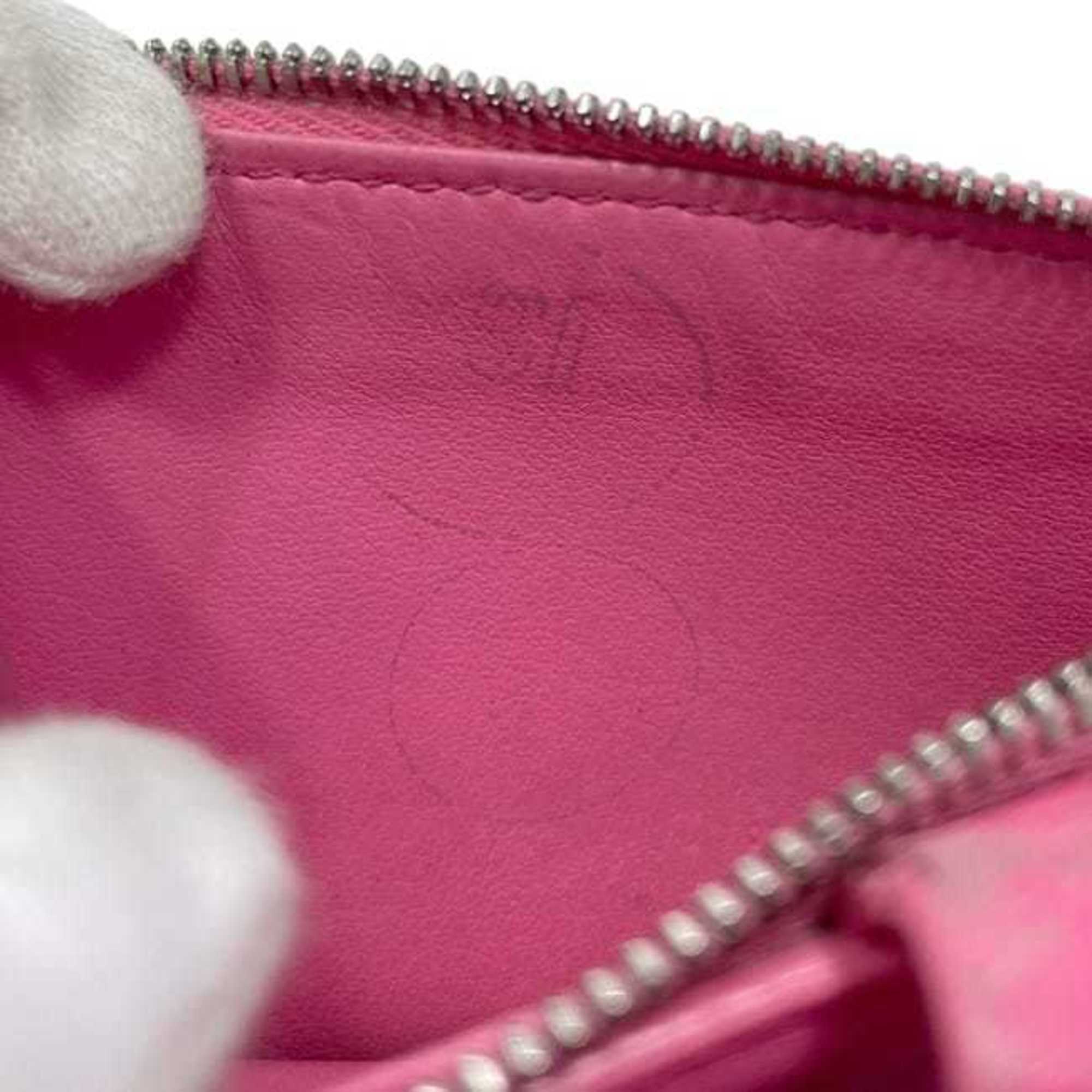 Bottega Veneta Pink Intrecciato Wallet (Bi-Fold)
