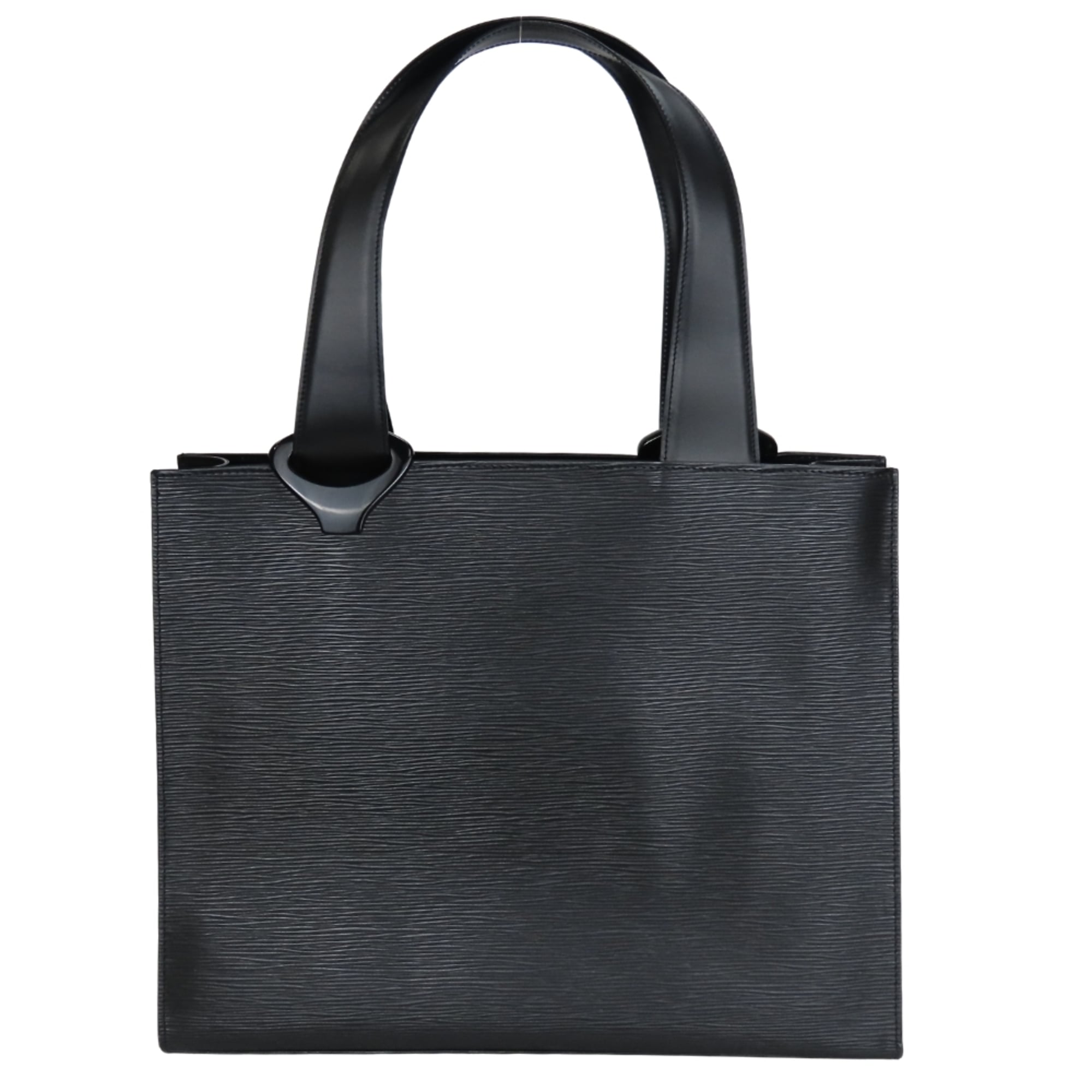 Louis Vuitton Black Noir Epi Leather Tote Bag