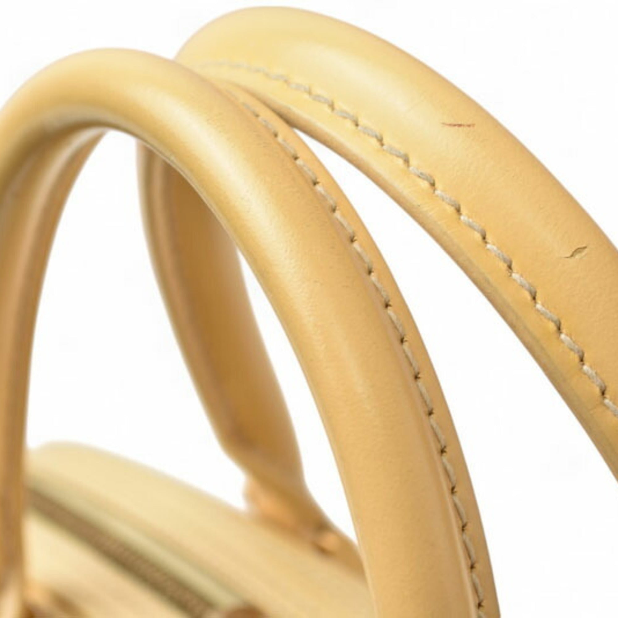 Louis Vuitton Yellow Epi Leather Handbag